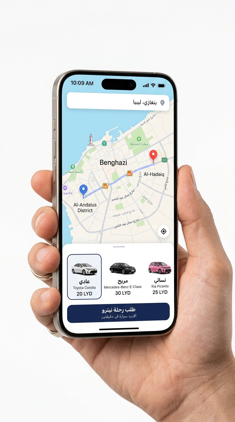 شاشة تطبيق نيترو